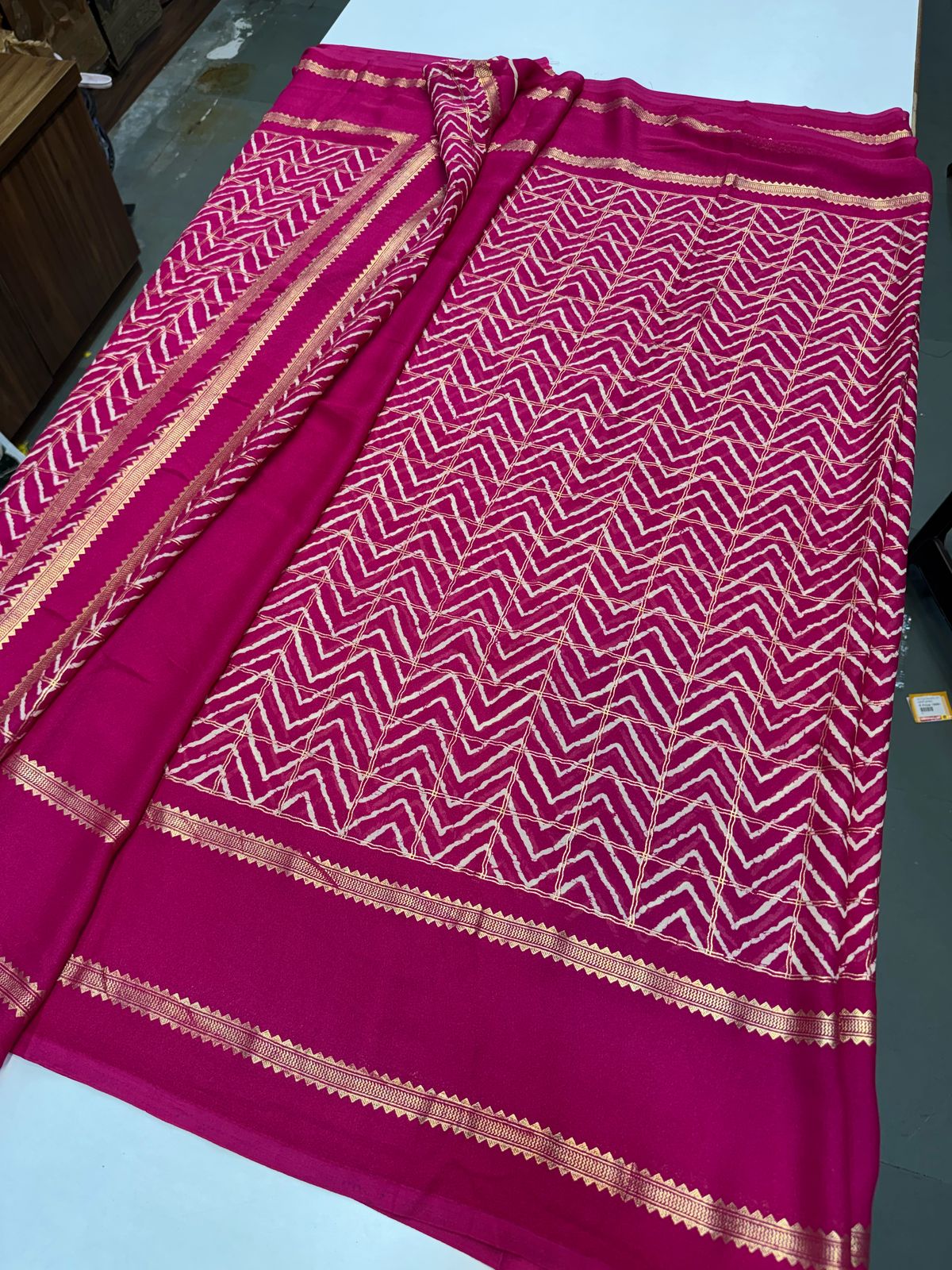 Georgette Self Saree Plain Blouse (2413)