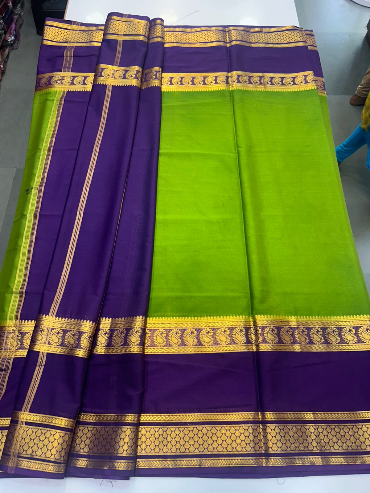 Crepe Big Bentex Border Saree (2439F)