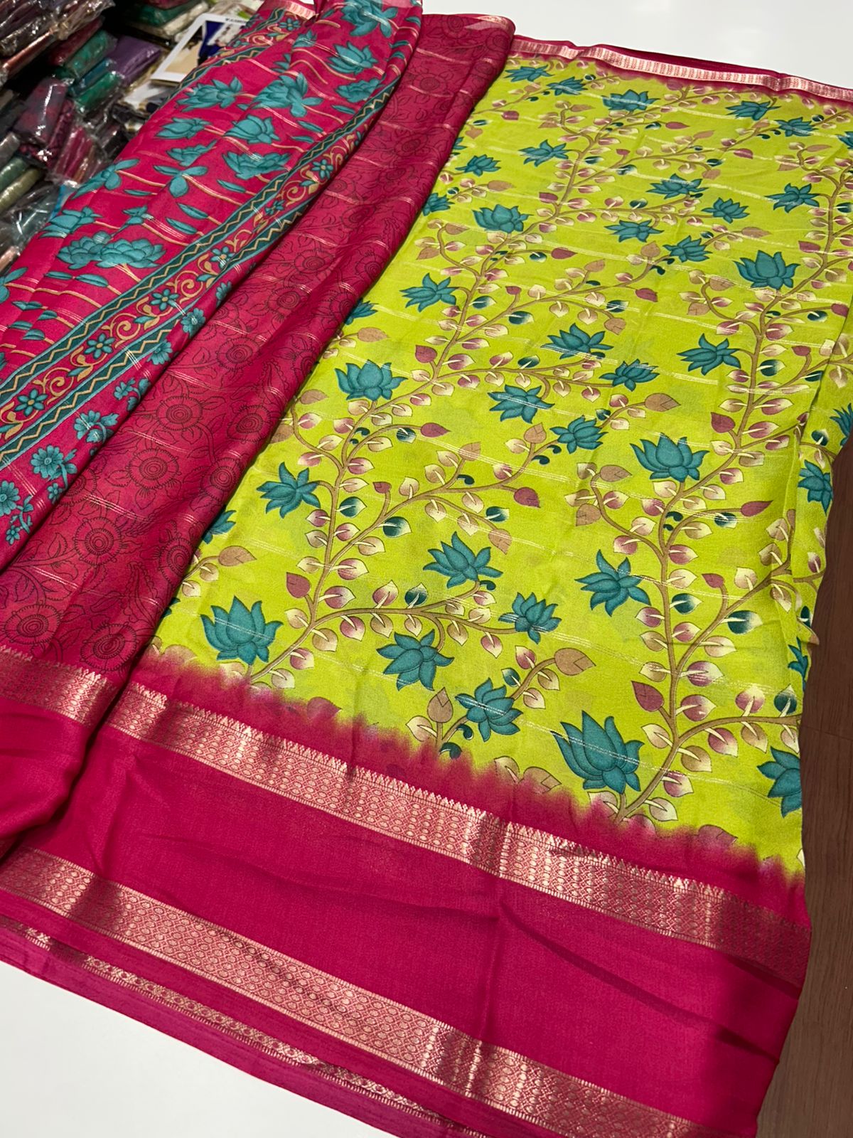 Fancy Georgette Saree (2486)