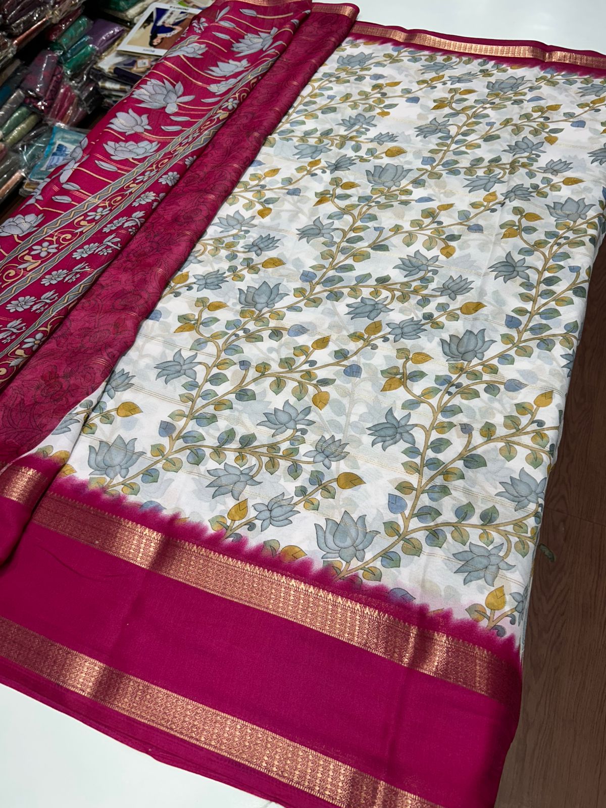 Fancy Georgette Saree (2486)