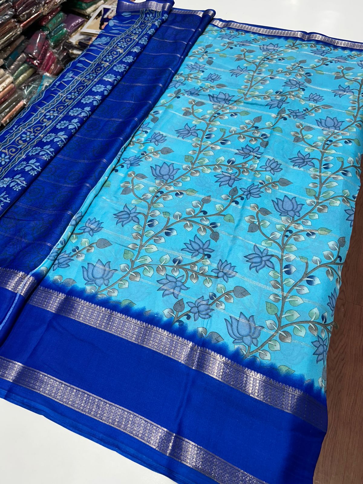 Fancy Georgette Saree (2486)