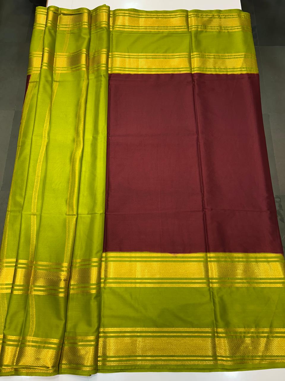 Crepe Big Bentex Border Saree (2439I)