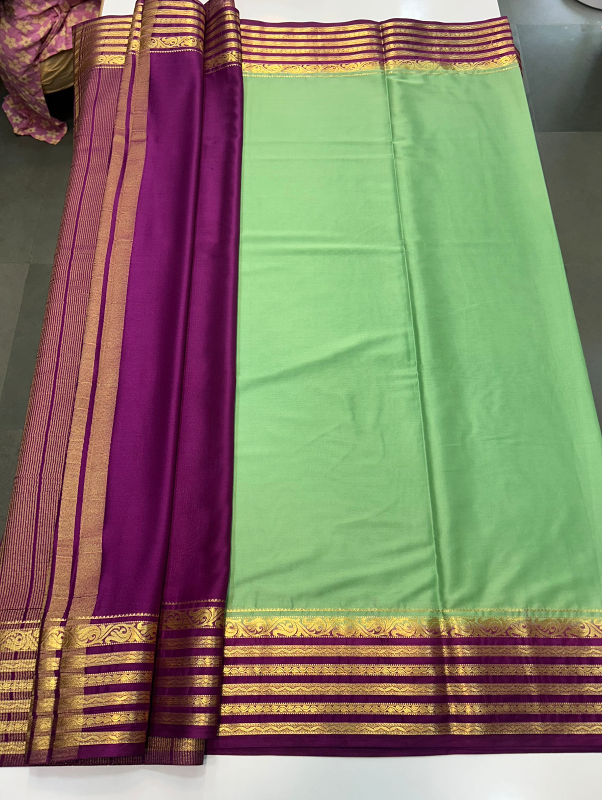 Mysore Crepe Saree (2509)
