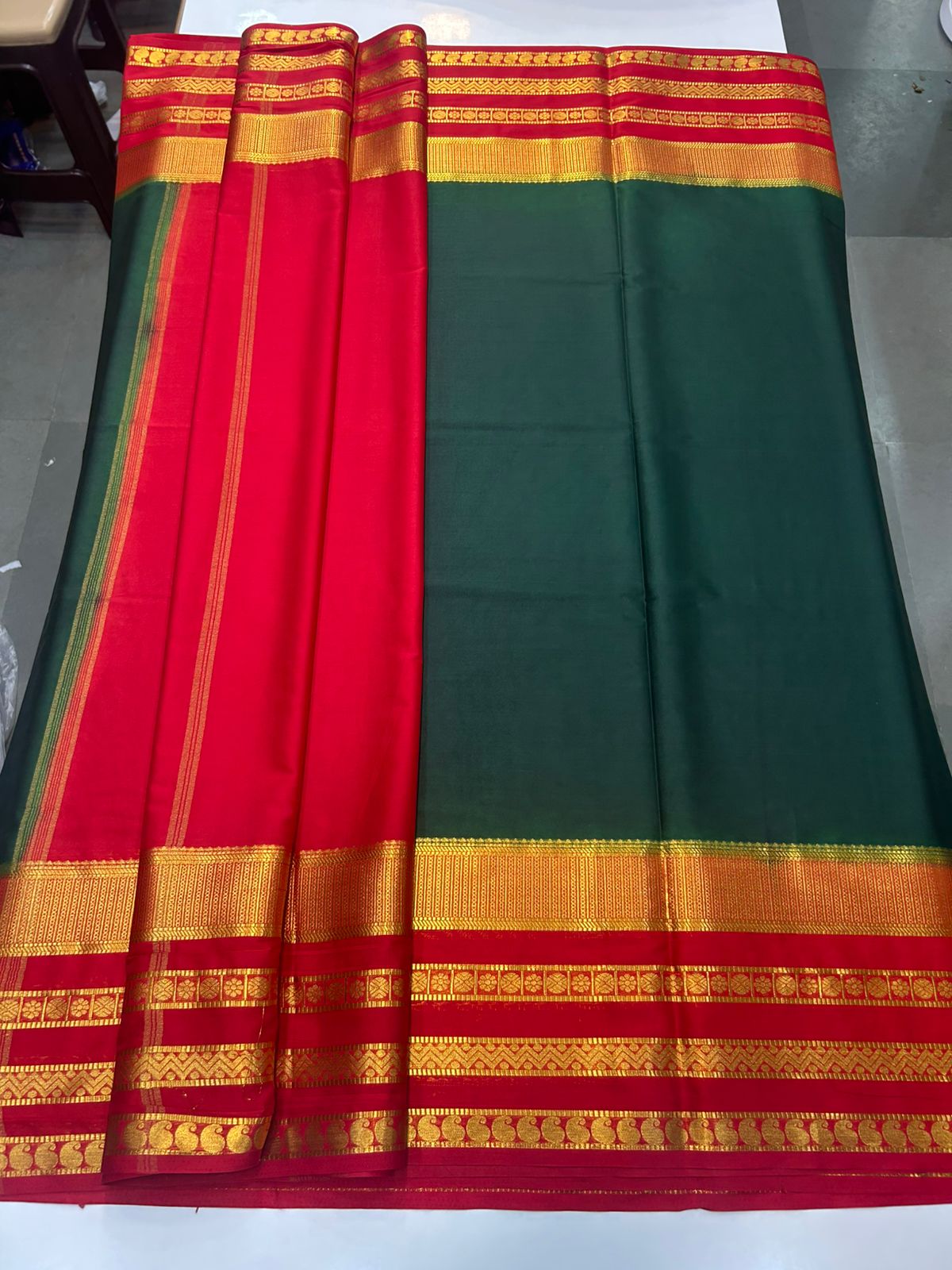 Mysore Crepe Big Bentex Saree (2534A)