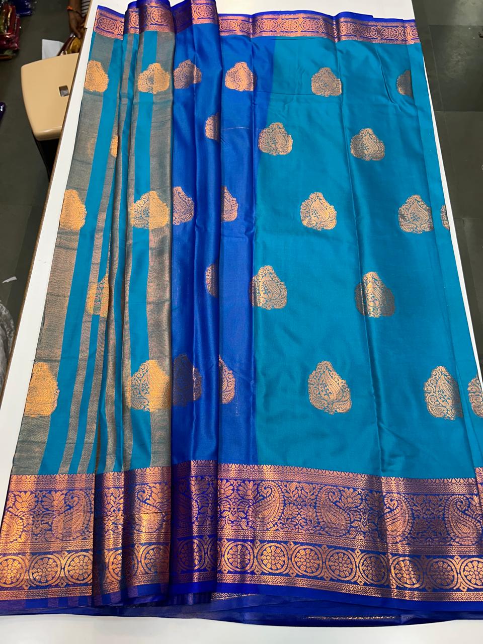 Semi Silk Butta Saree (2530)