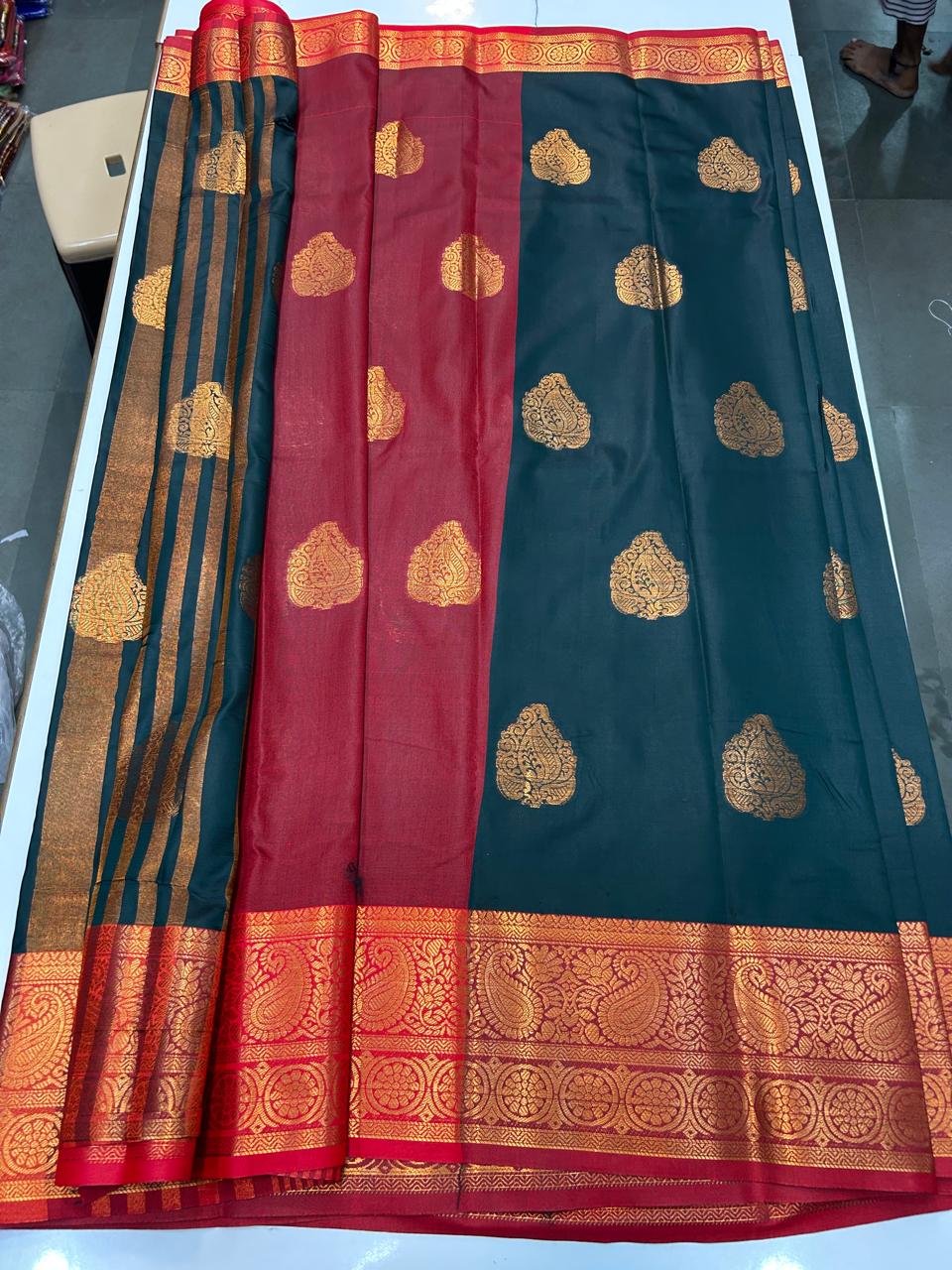 Semi Silk Butta Saree (2530)