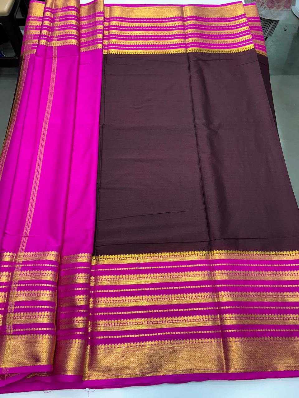 Mysore Crepe Bentex Saree (2534B)