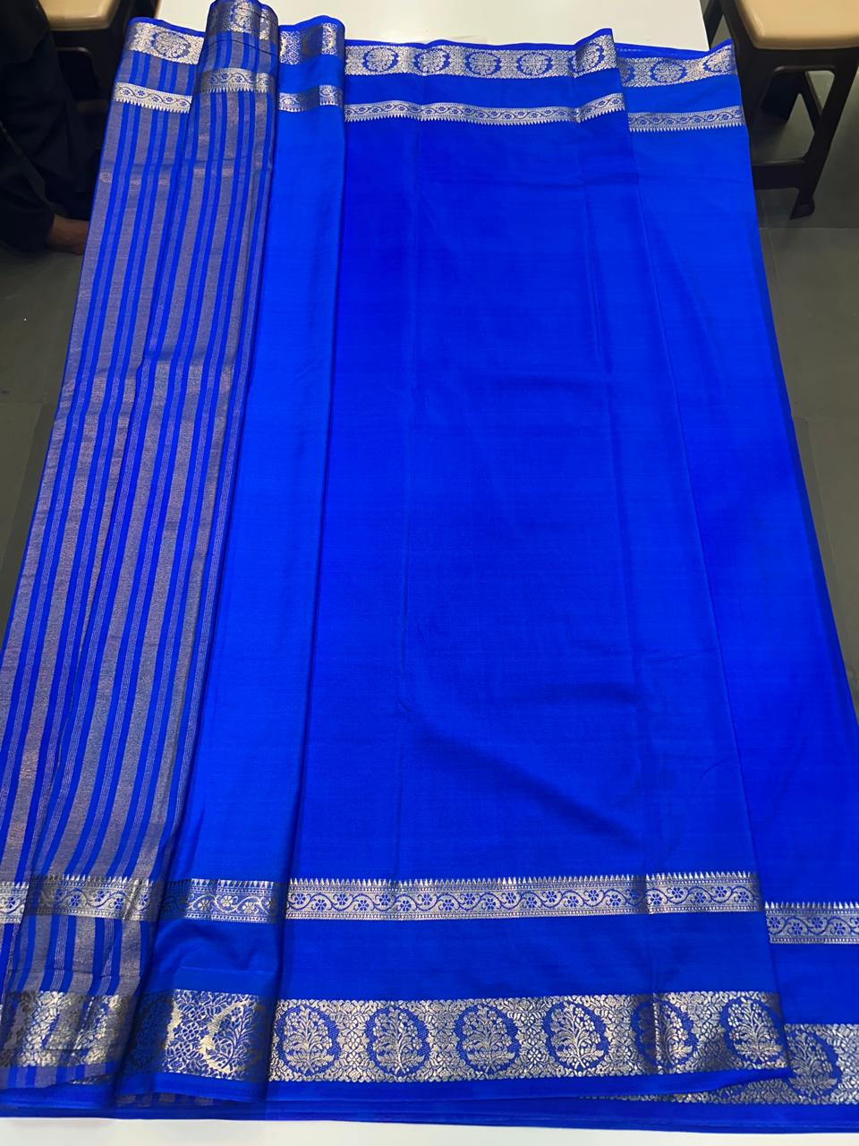 Crepe Georgette Bentex Border Saree (2545)