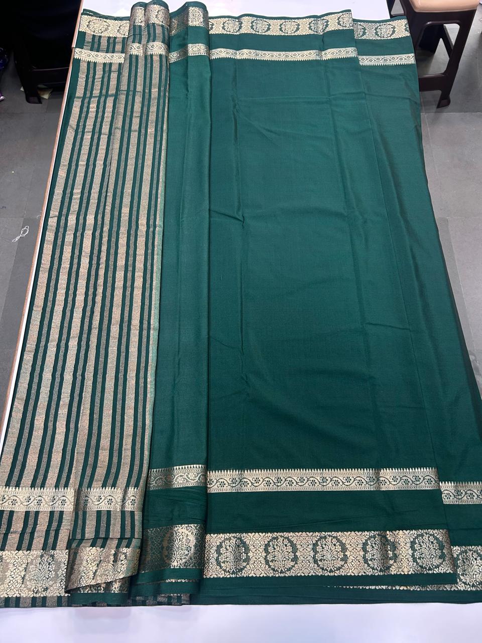 Crepe Georgette Bentex Border Saree (2545)