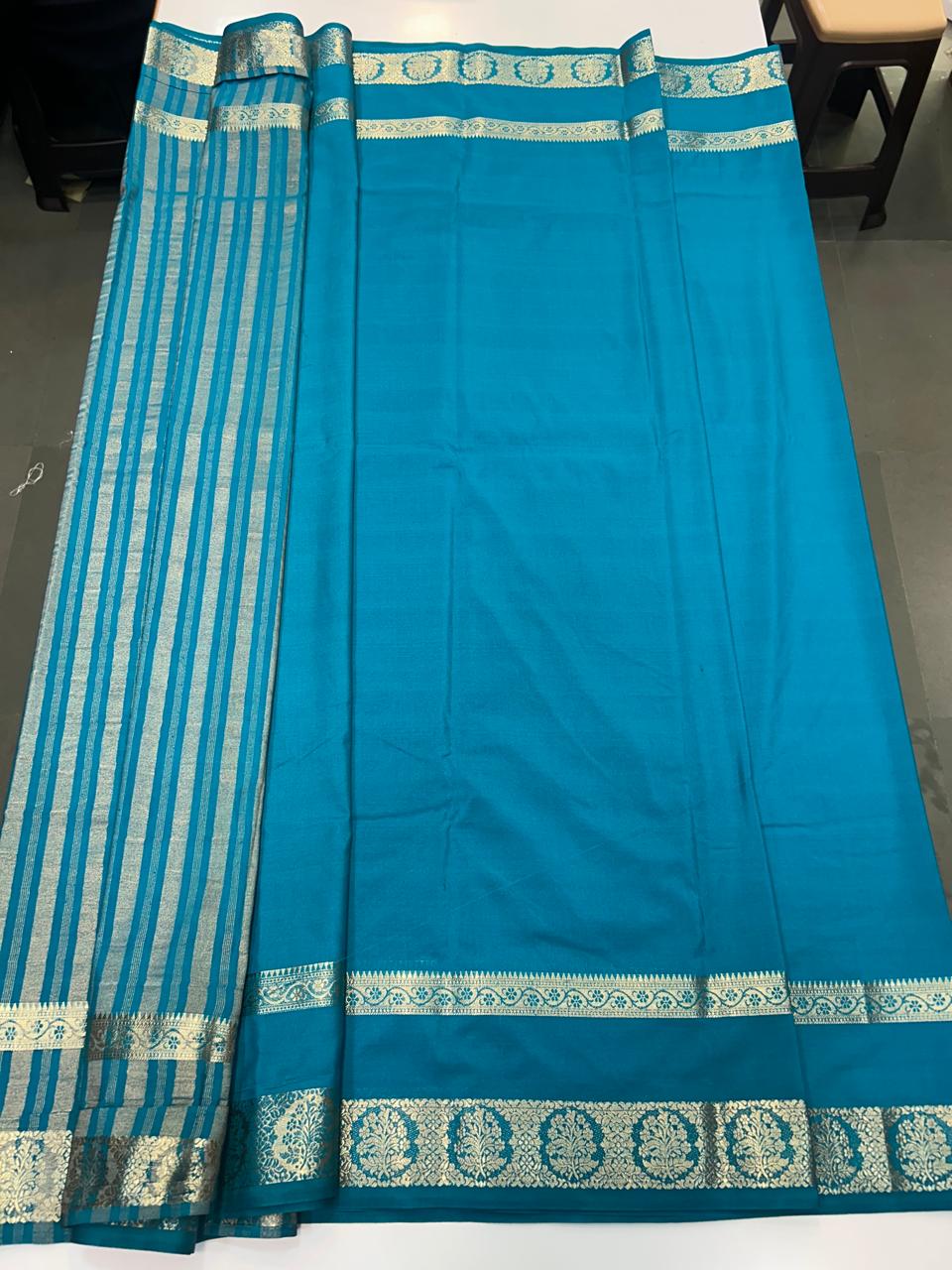 Crepe Georgette Bentex Border Saree (2545)