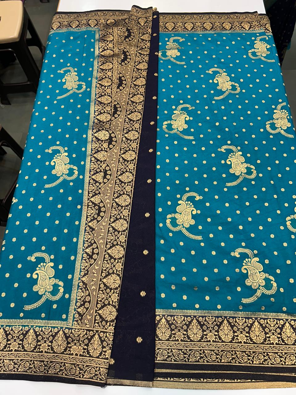 Georgette Butta RichPallu Saree (2523)