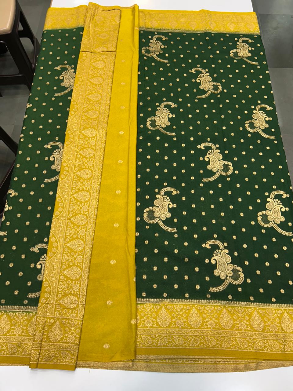 Georgette Butta RichPallu Saree (2523)