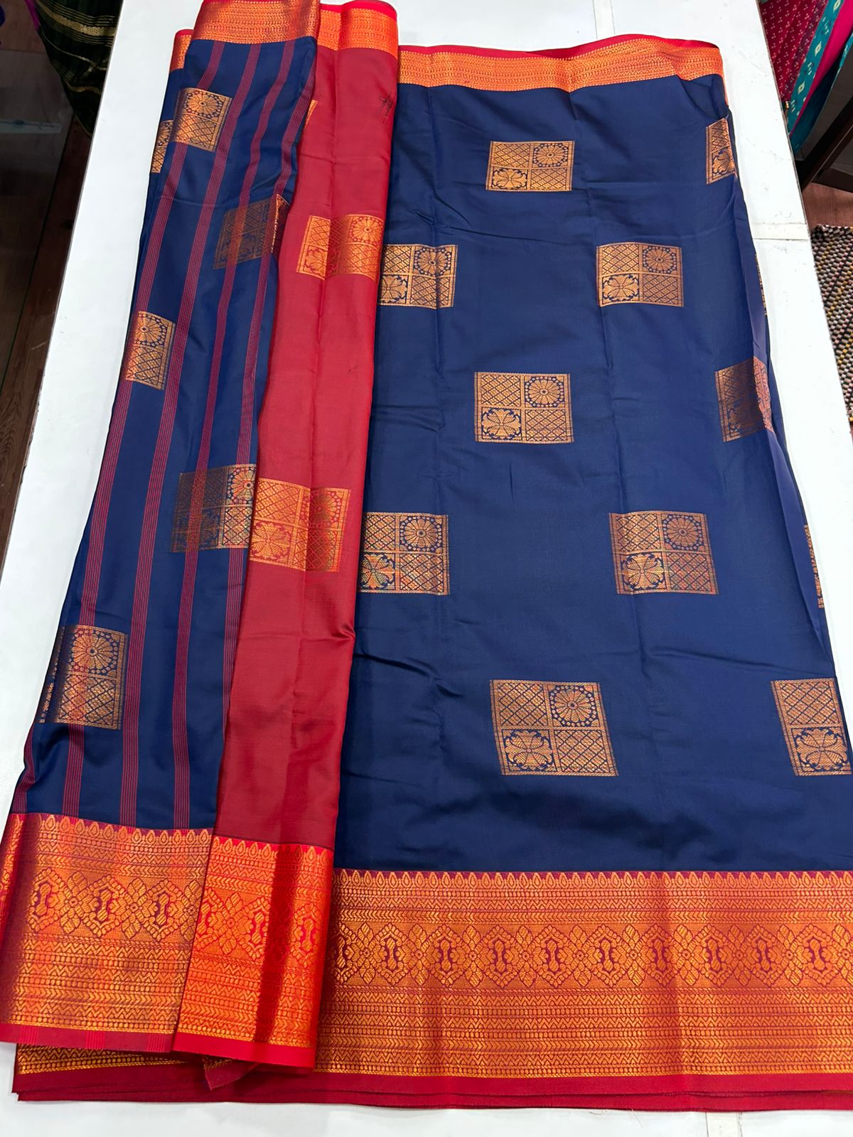 Semi Silk Butta Saree (2530A)