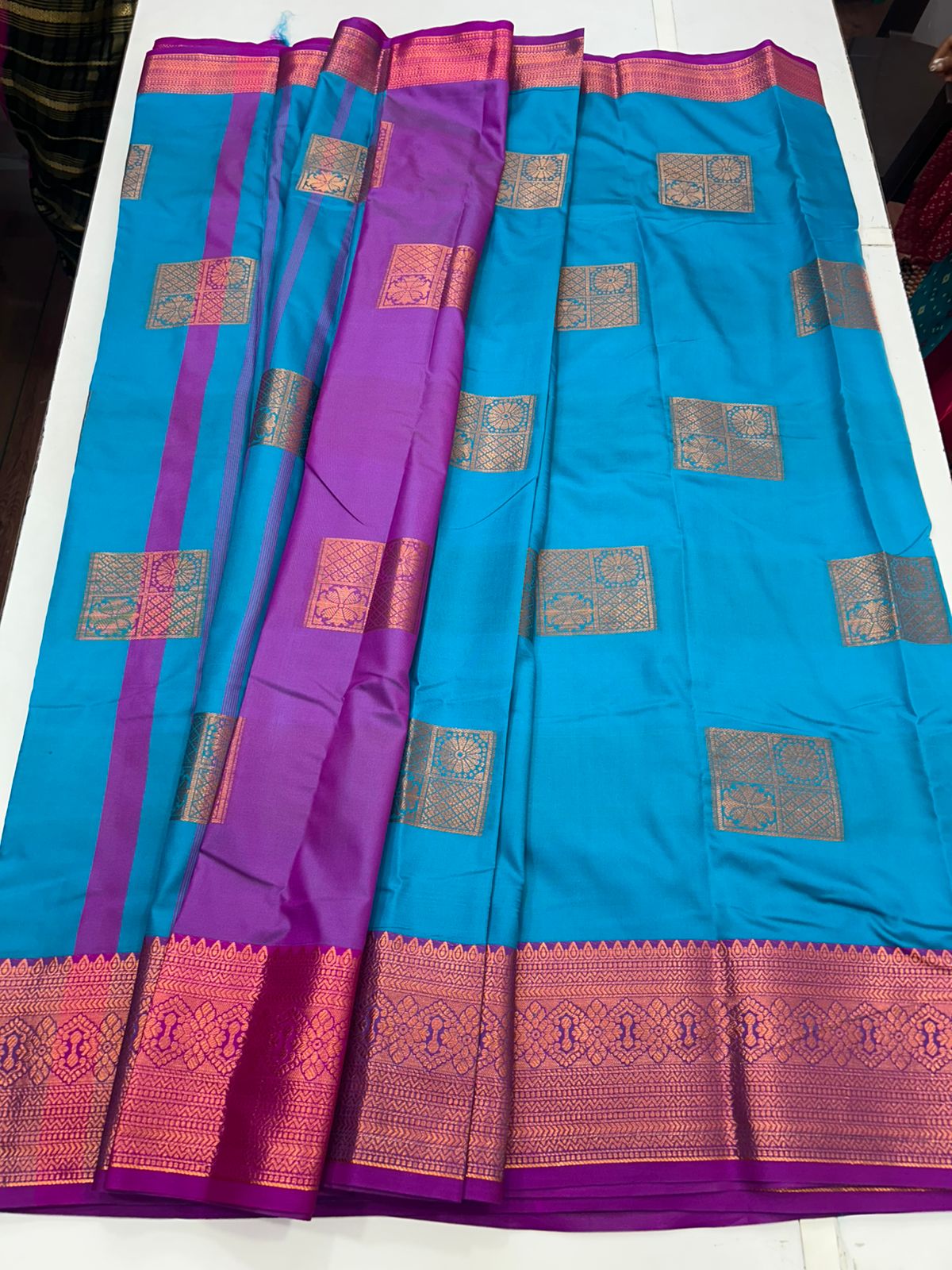 Semi Silk Butta Saree (2530A)