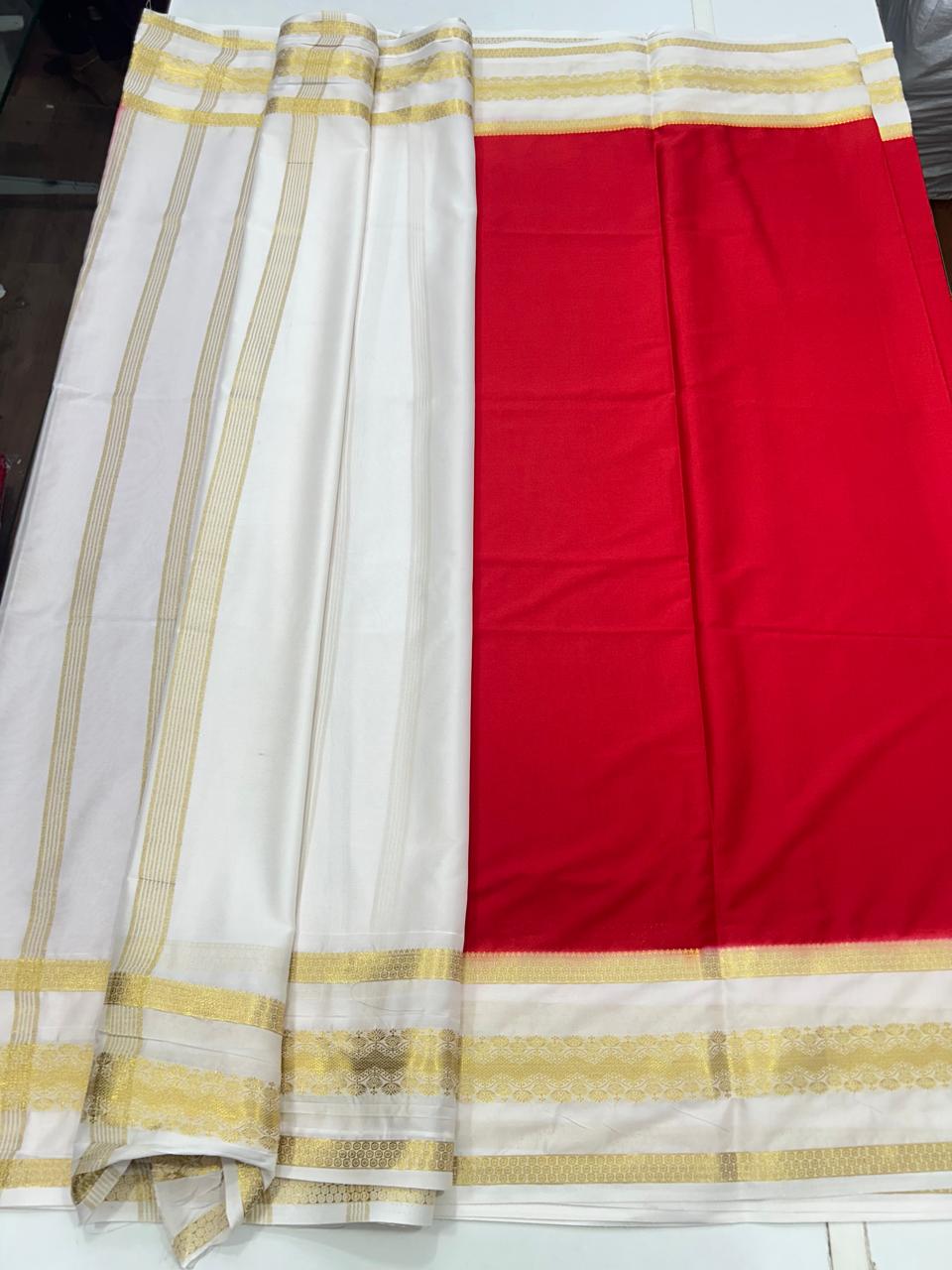 Mysore Crepe Bentex Border Saree (2559)