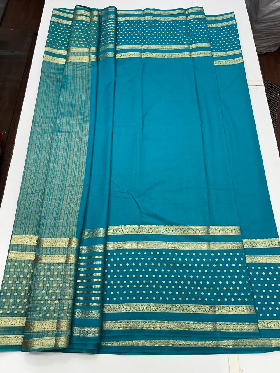 Mysore Crepe Self Saree (2568)