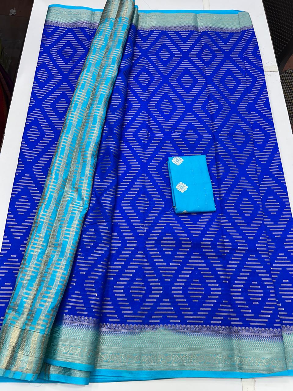 Viscos Georgette Diamond Saree (2604)