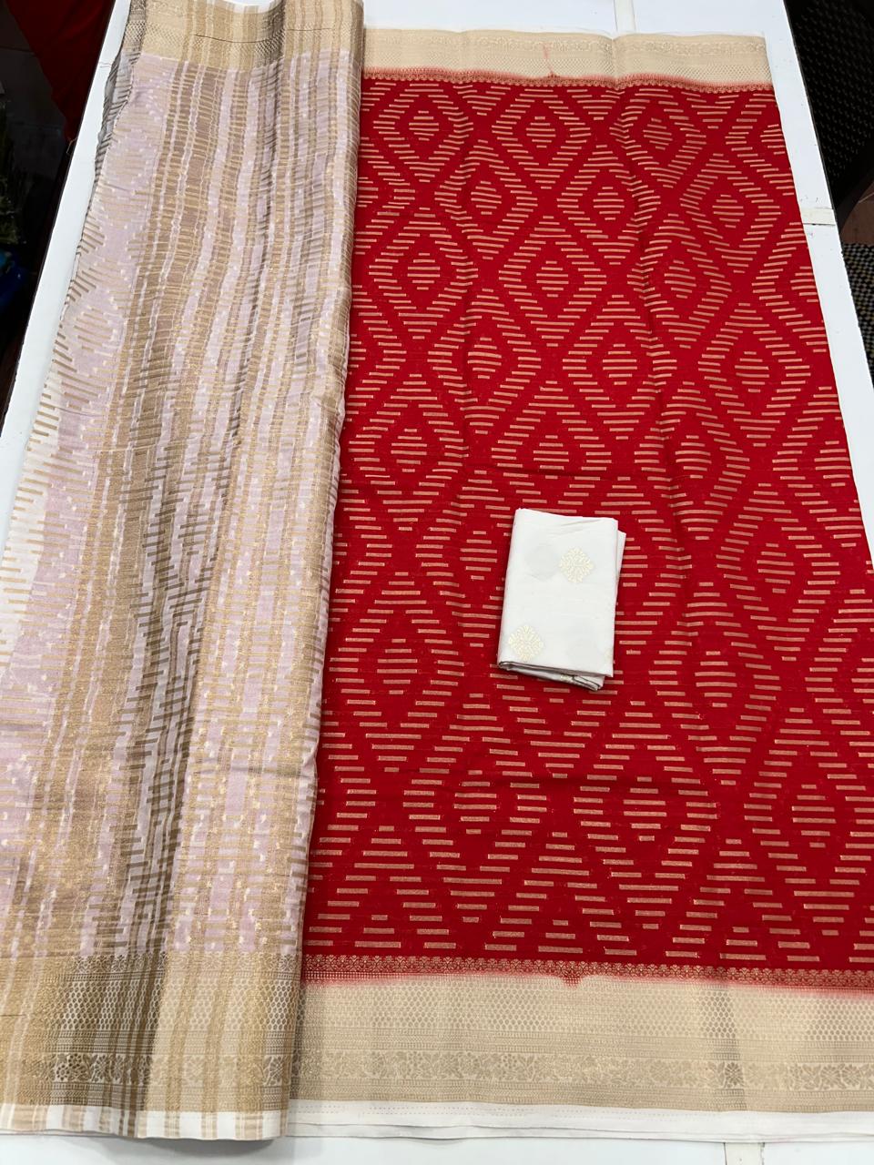 Viscos Georgette Diamond Saree (2604)