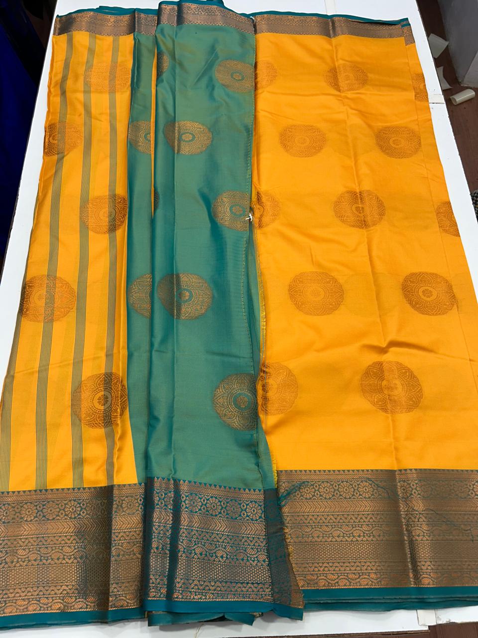 Semi Silk Butta Saree (2530C)