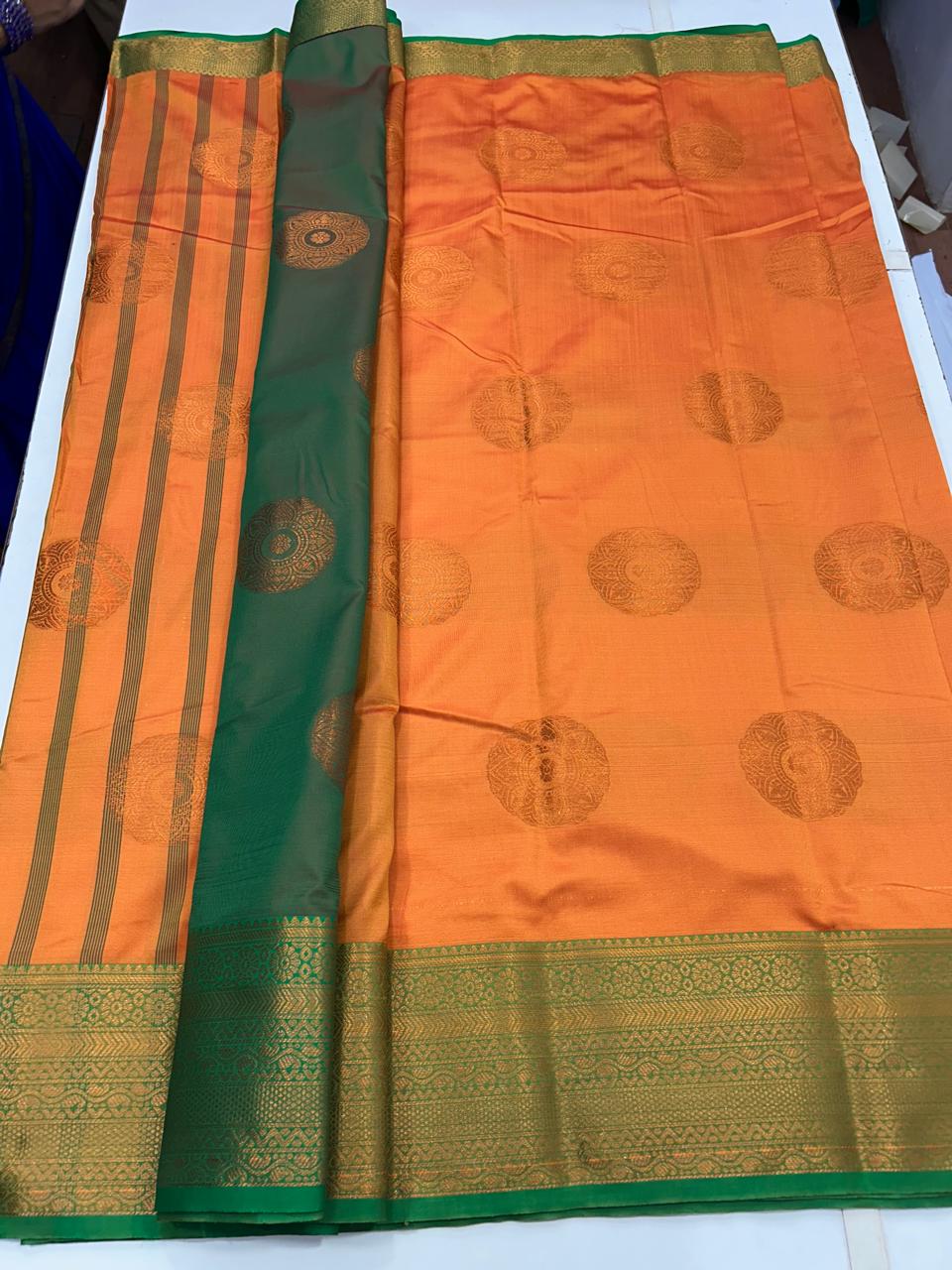 Semi Silk Butta Saree (2530C)