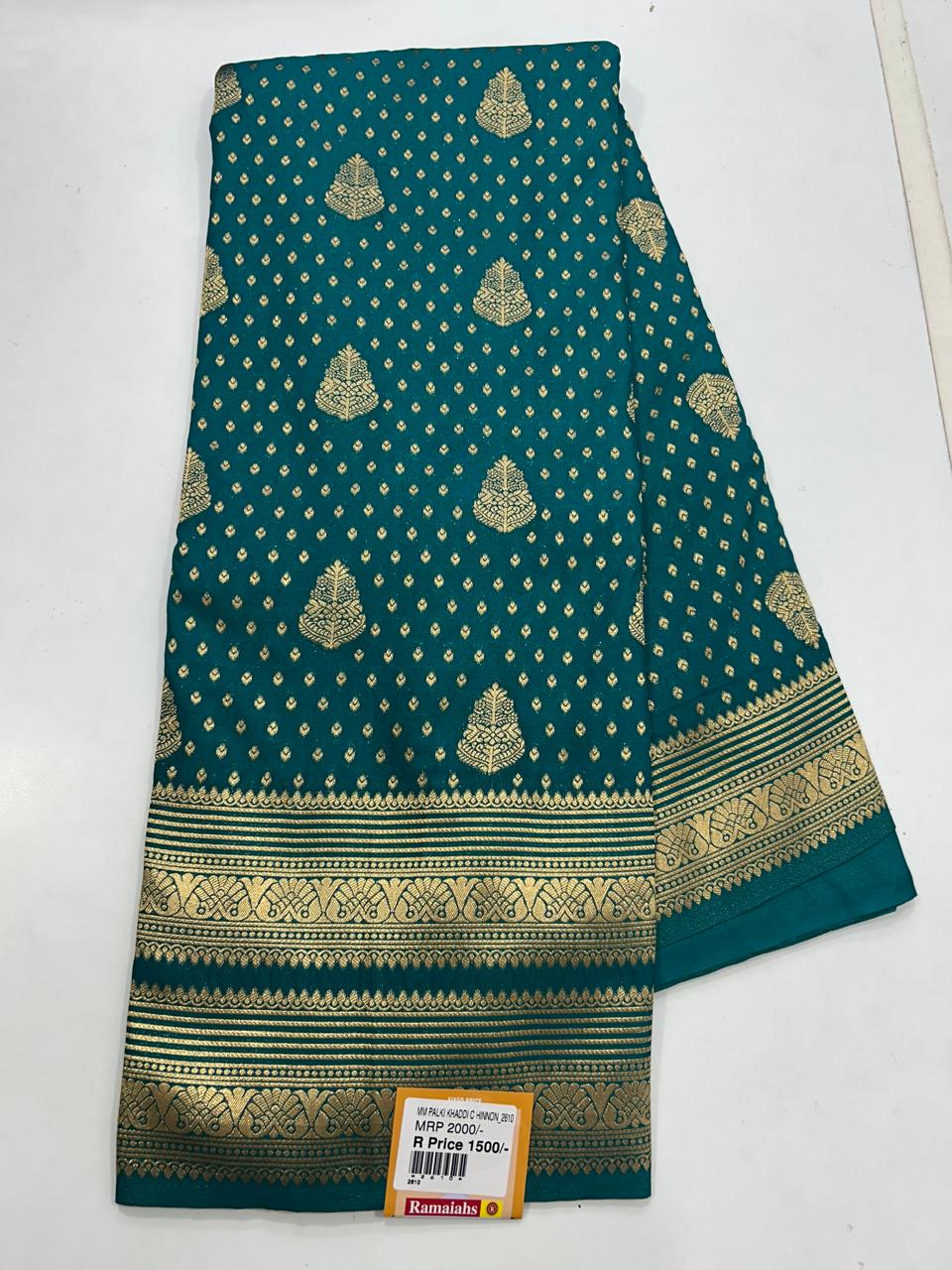 Khaddi Georgette Self Butta Saree (2610)