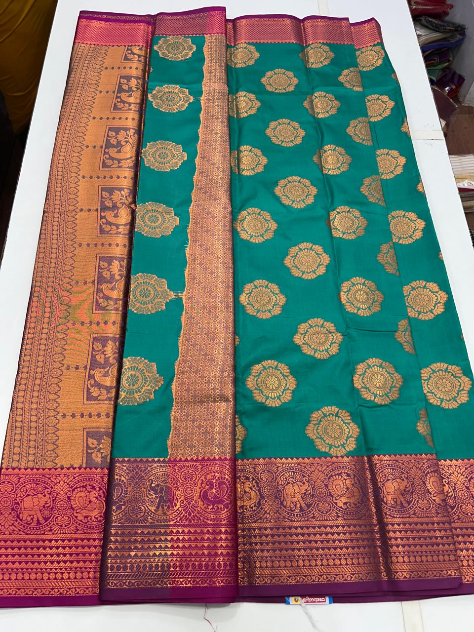 Semi Silk Butta Saree (2609B)