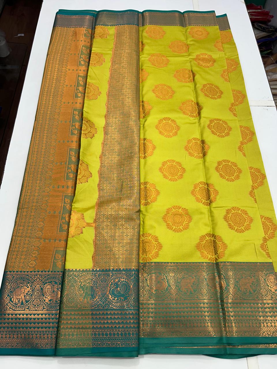 Semi Silk Butta Saree (2609B)