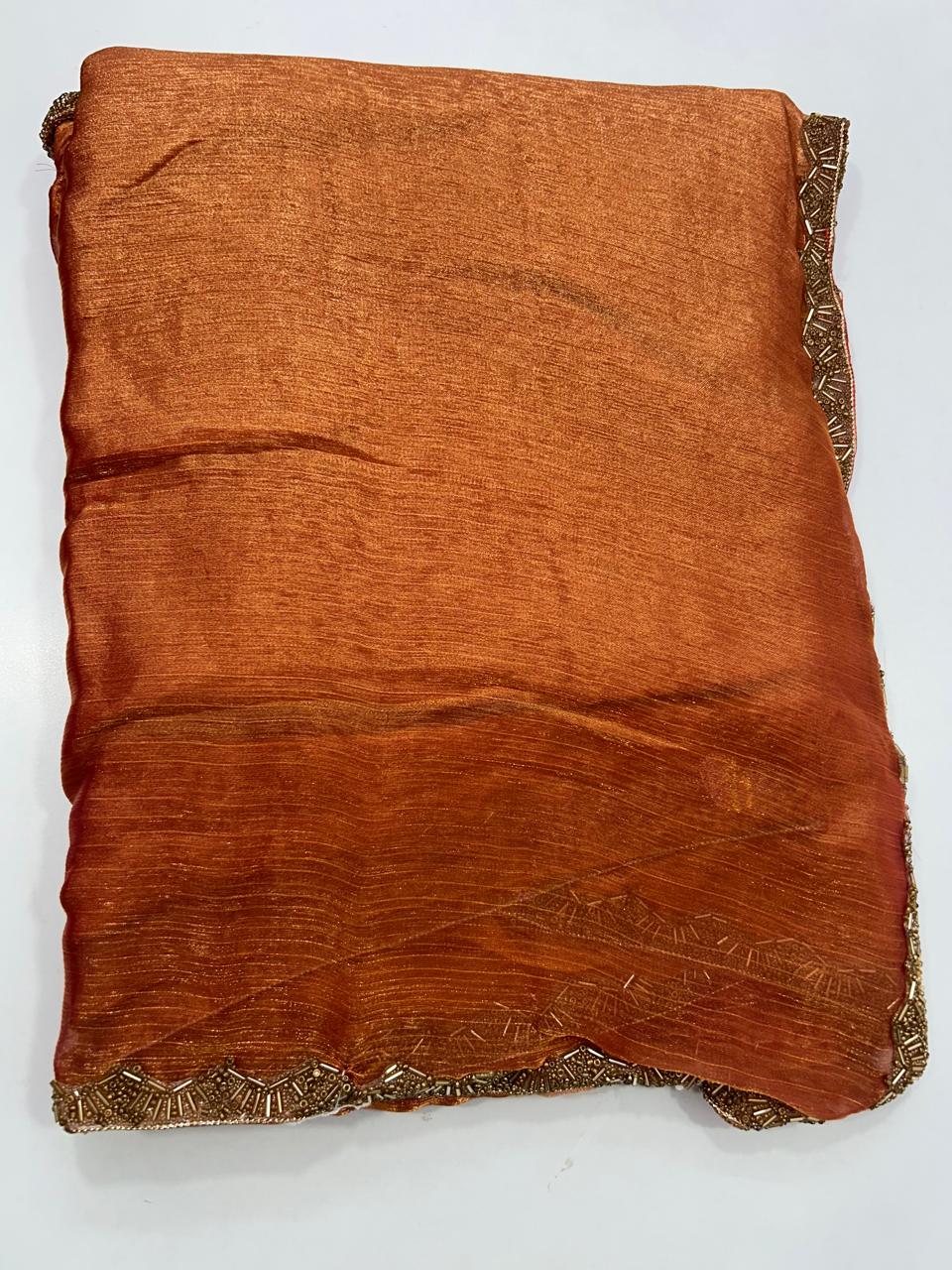 Fancy Soft Silk Saree (2512B)