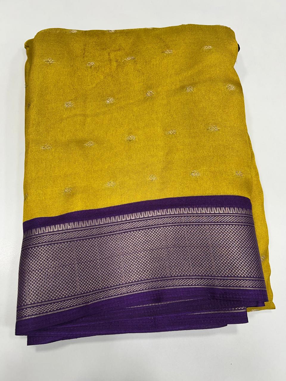 Fancy Georgette Jari Butta Saree (2657)