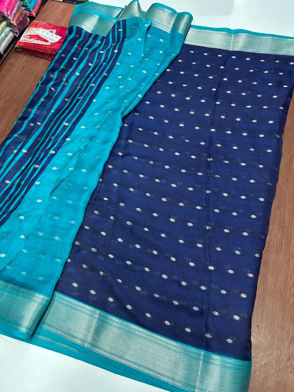 Fancy Georgette Jari Butta Saree (2657)