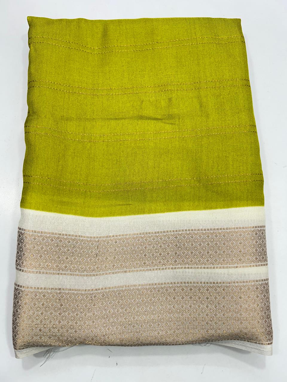 Fancy Georgette Lines Saree (2655)