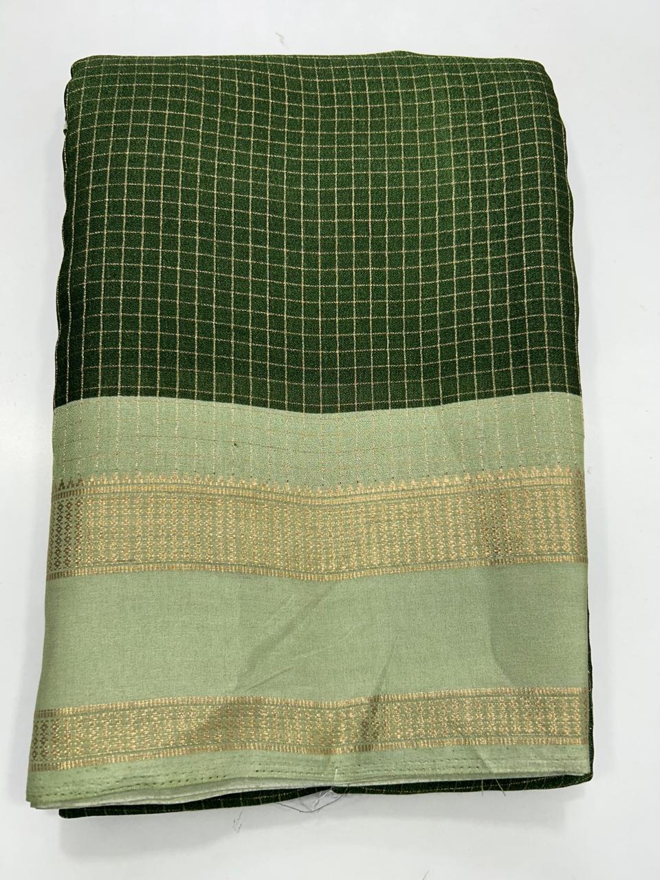 Fancy Georgette Chex Saree (2654)