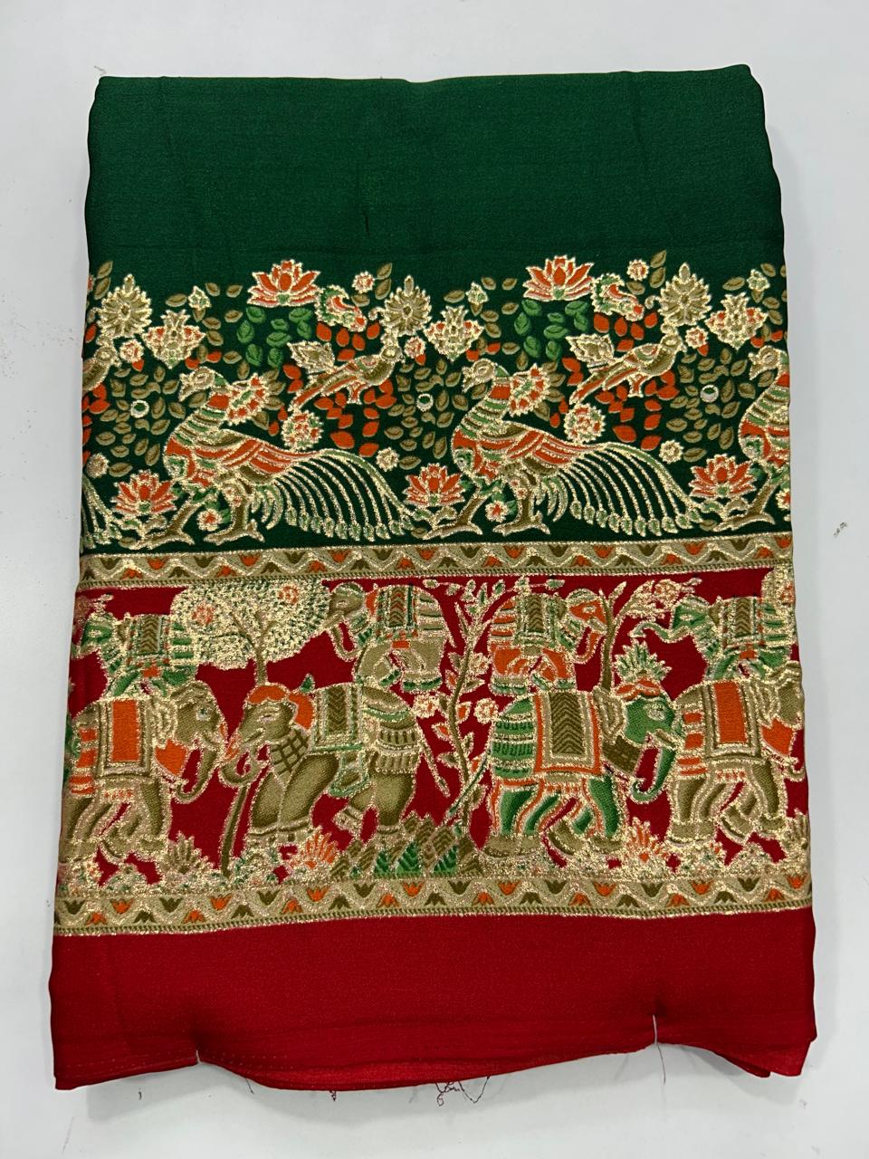 Fancy Pashmeena Saree (2660)