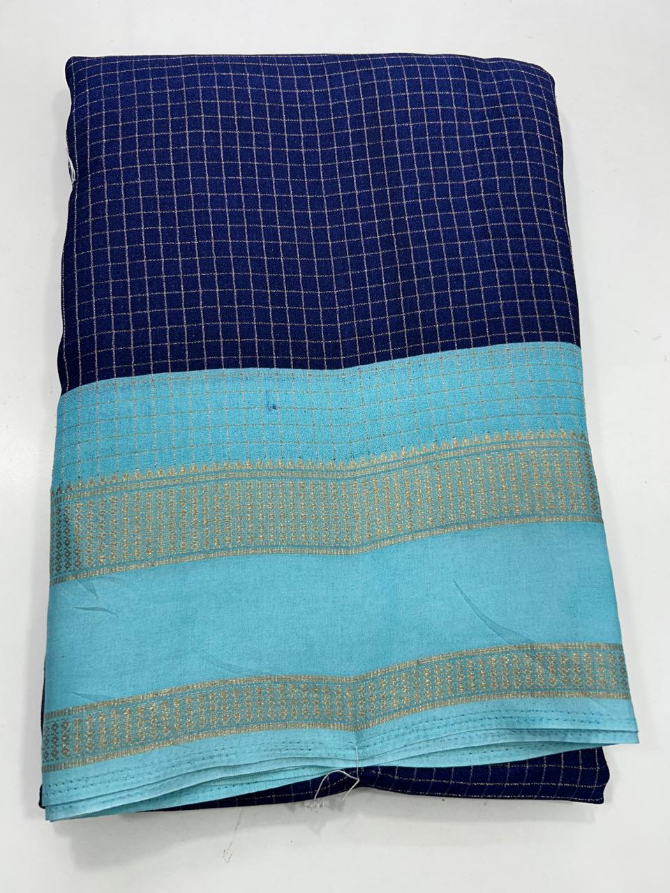 Fancy Georgette Chex Saree (2654)