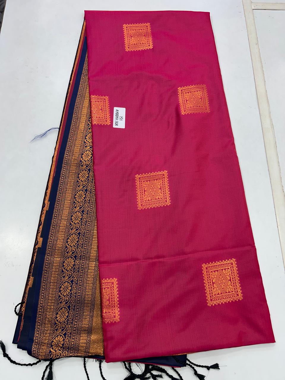 Soft Silk Butta Saree (2370)