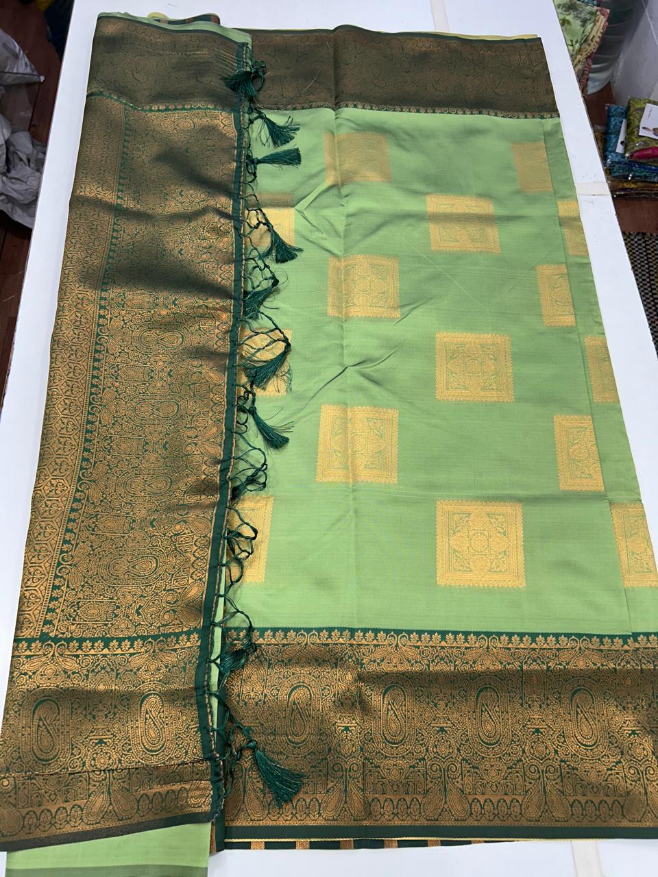 Semi Silk Butta Saree (2355)