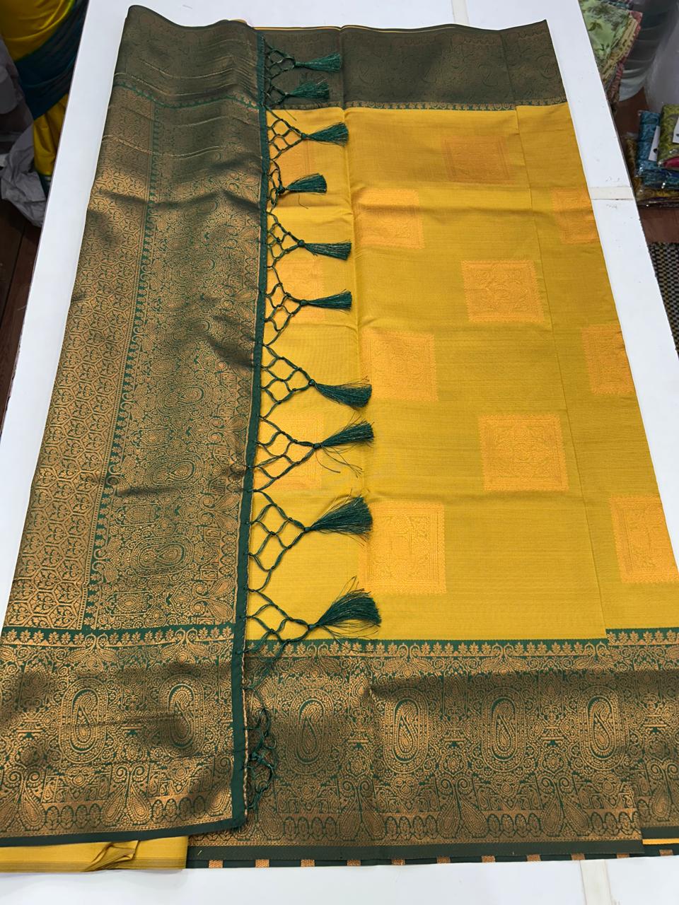 Semi Silk Butta Saree (2355)