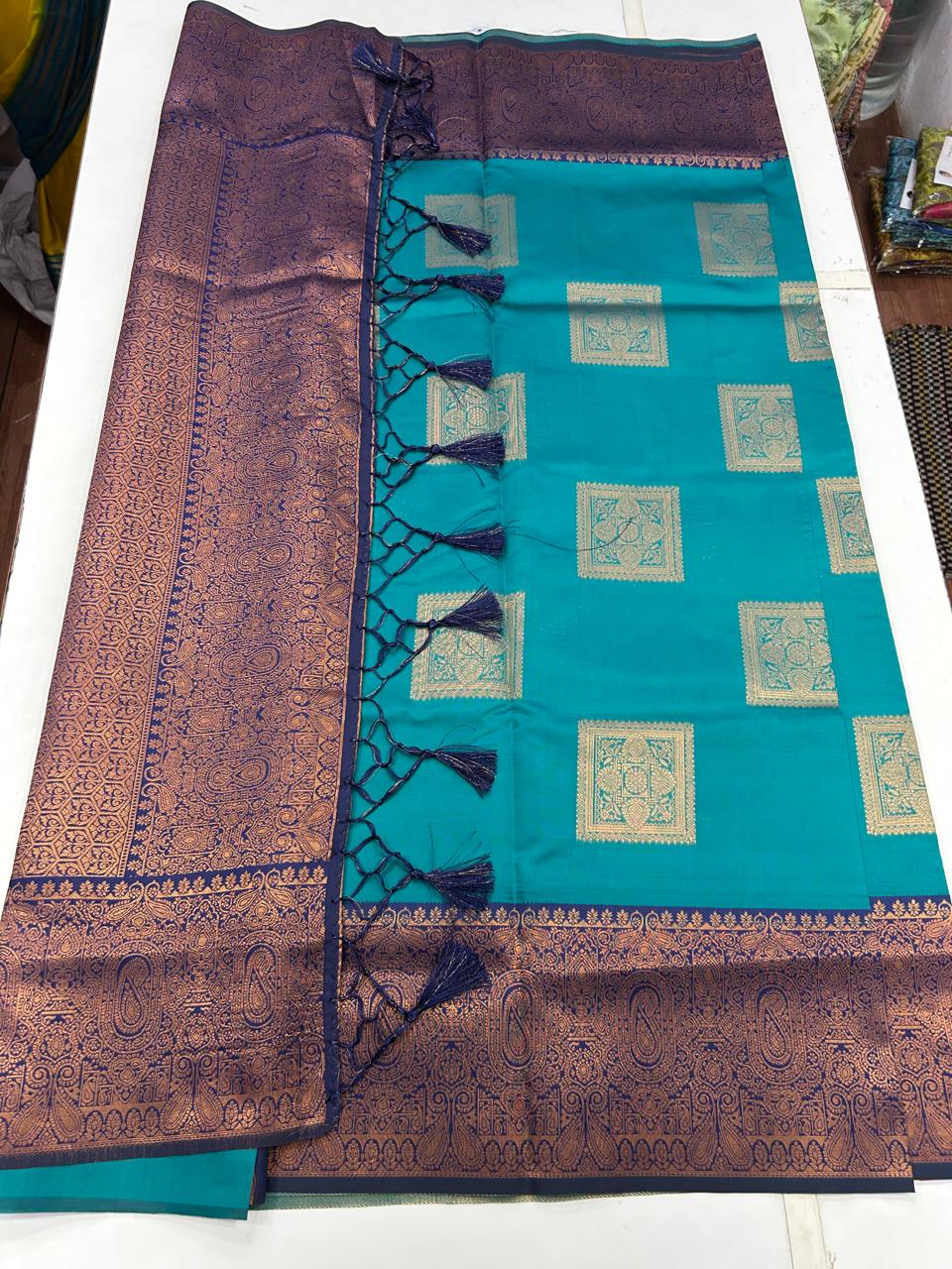 Semi Silk Butta Saree (2355)