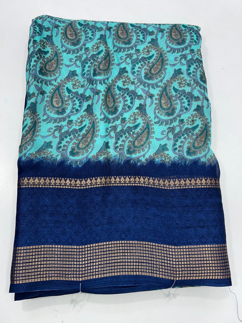 Fancy Georgette Printed Saree (2669)