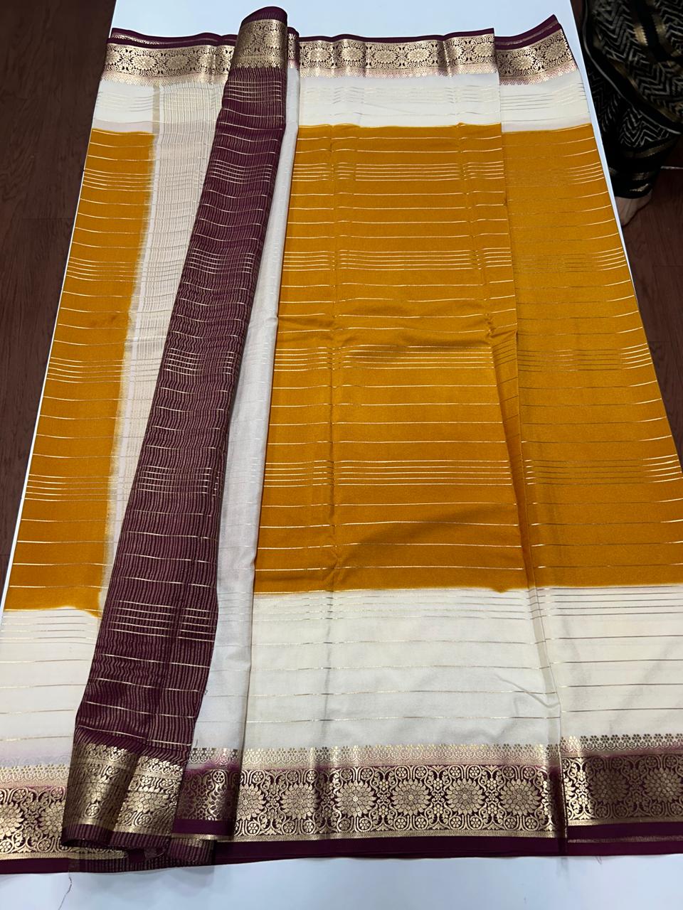 Crepe Georgette 3D Saree (2625A)