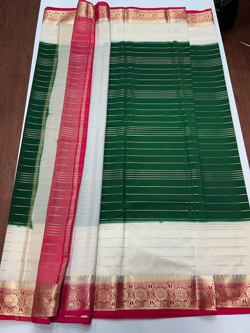 Crepe Georgette 3D Saree (2625A)