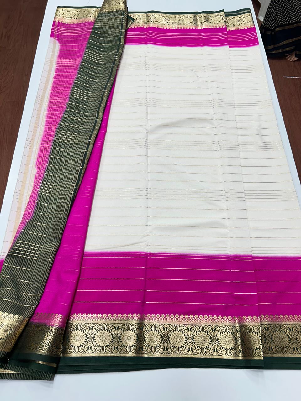 Crepe Georgette 3D Saree (2625A)