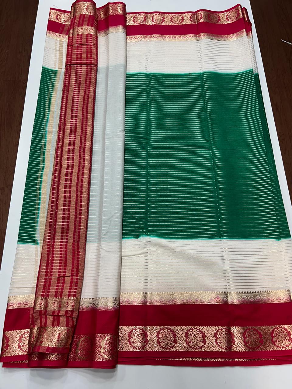 Crepe Georgette 3D Saree (2625B)