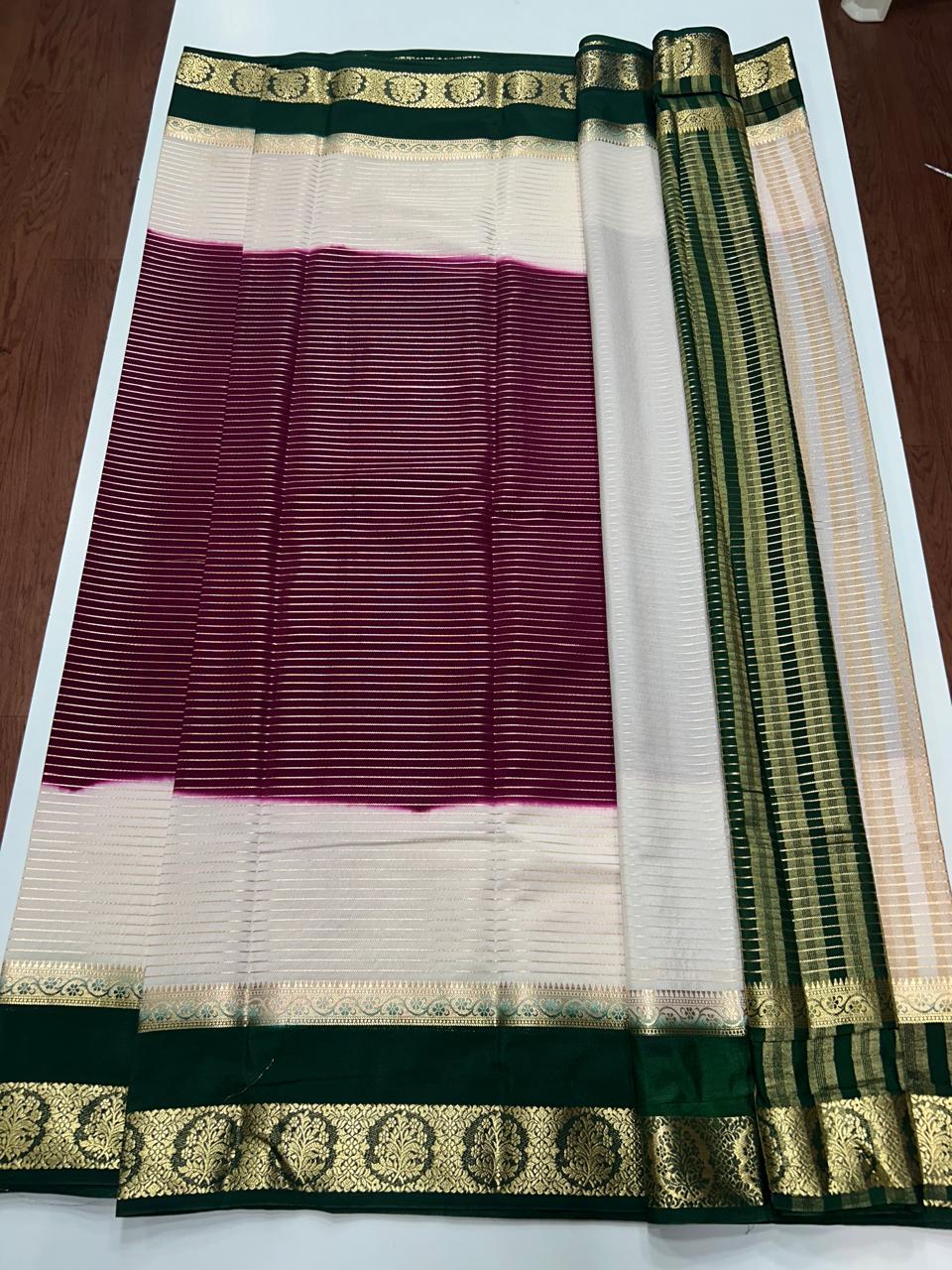 Crepe Georgette 3D Saree (2625B)