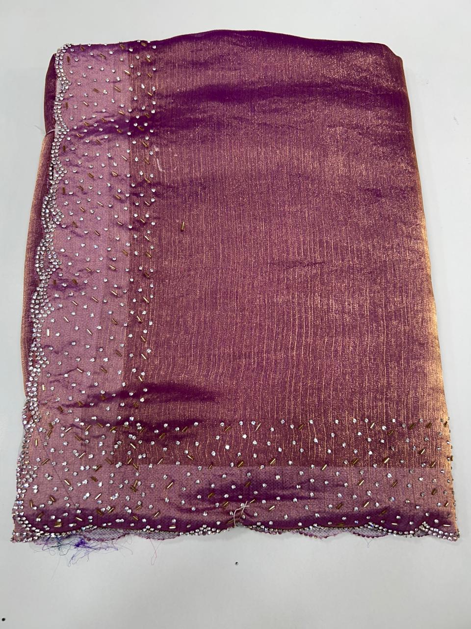 Fancy Stone Work Saree (2650)
