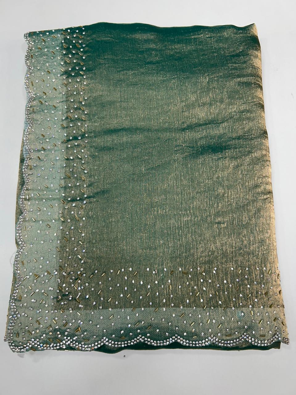 Fancy Stone Work Saree (2650)