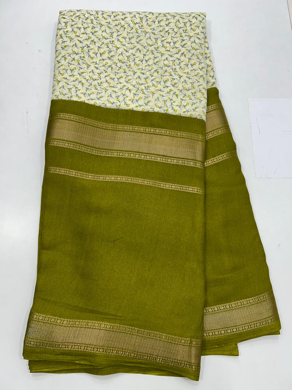Fancy Digital Print Saree (2694)