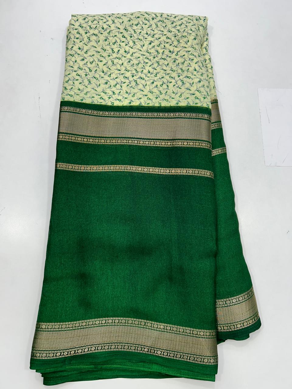 Fancy Digital Print Saree (2694)