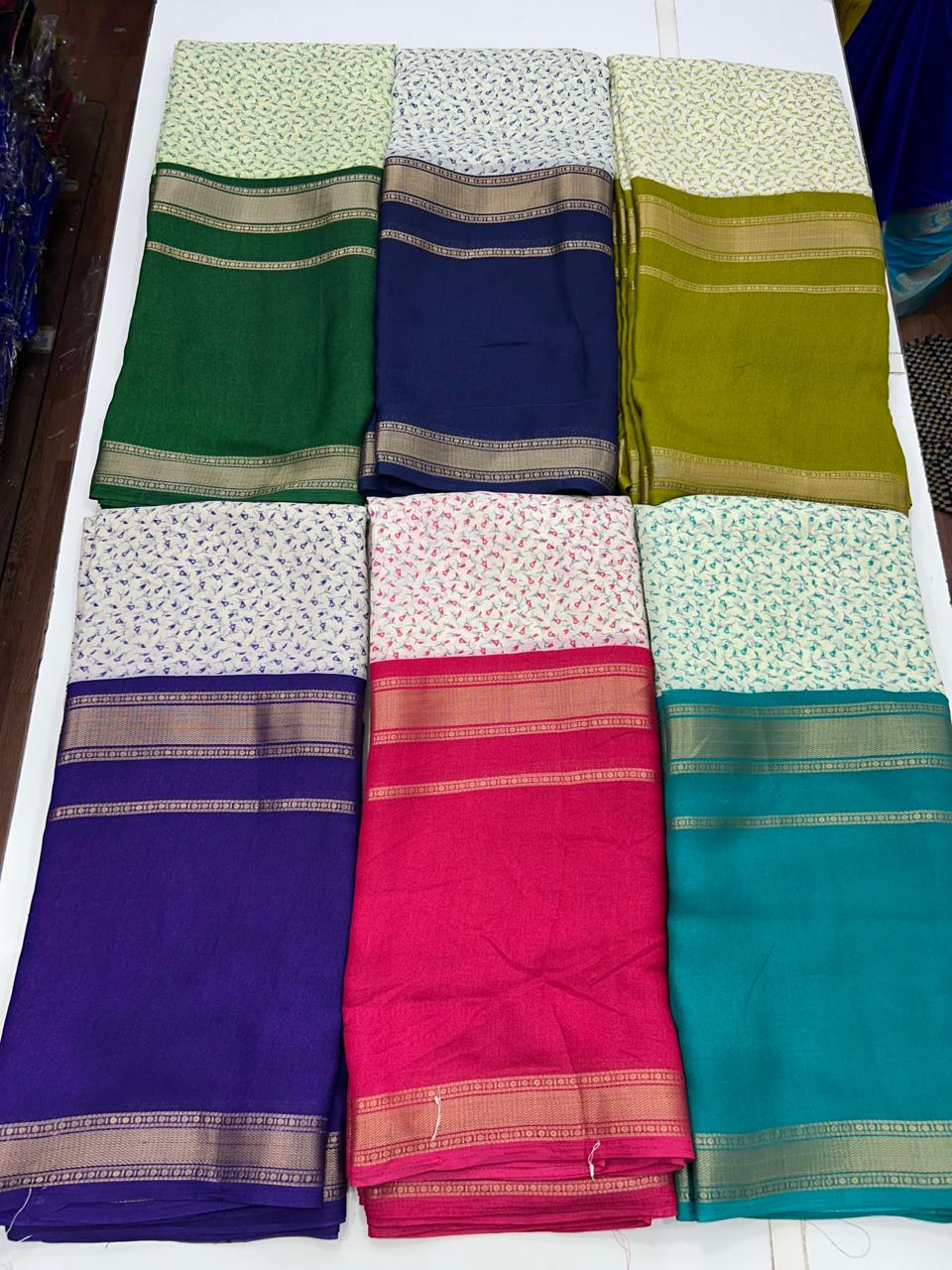 Fancy Digital Print Saree (2694)