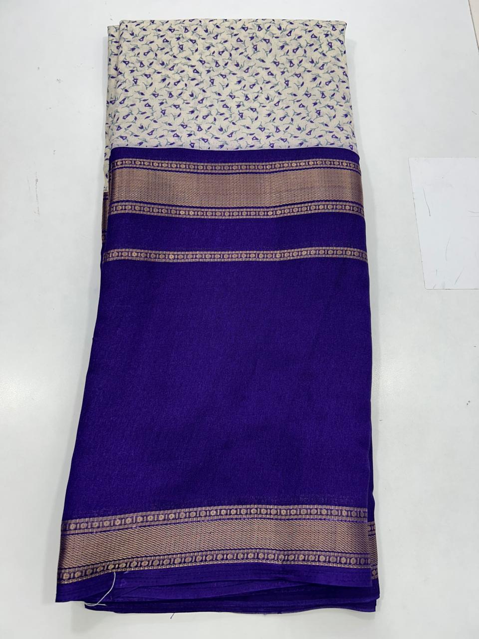 Fancy Digital Print Saree (2694)